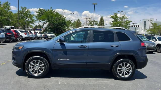 used 2021 Jeep Cherokee car, priced at $21,998