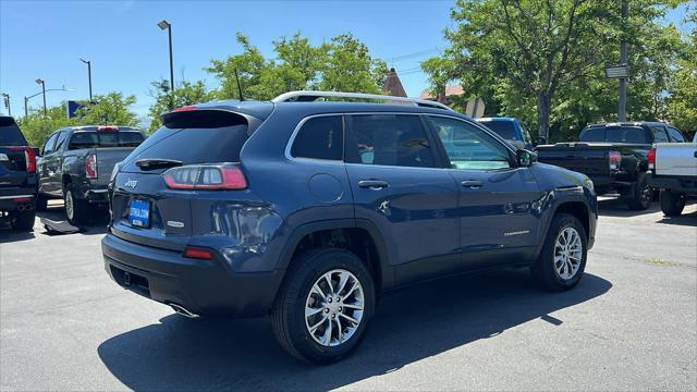 used 2021 Jeep Cherokee car, priced at $21,998