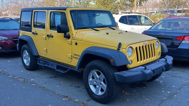 used 2015 Jeep Wrangler Unlimited car, priced at $17,995