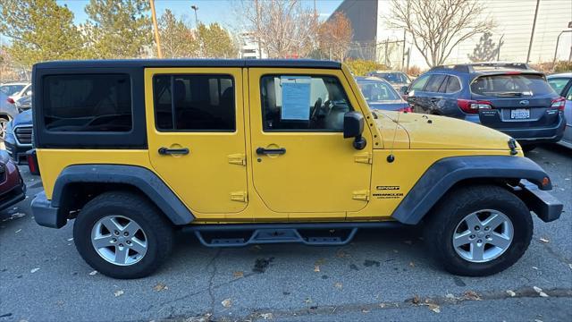 used 2015 Jeep Wrangler Unlimited car, priced at $17,995