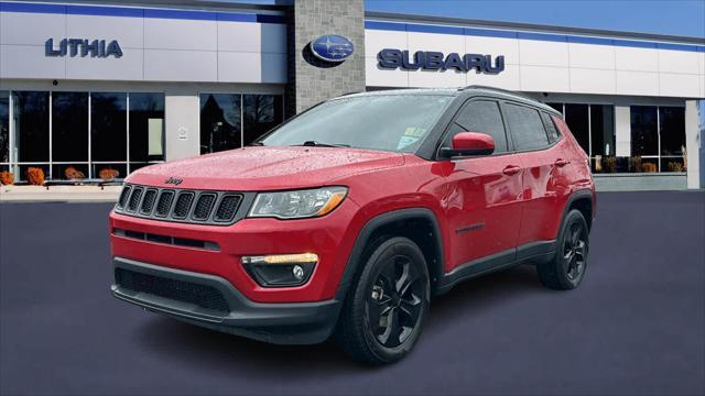 used 2021 Jeep Compass car, priced at $23,989