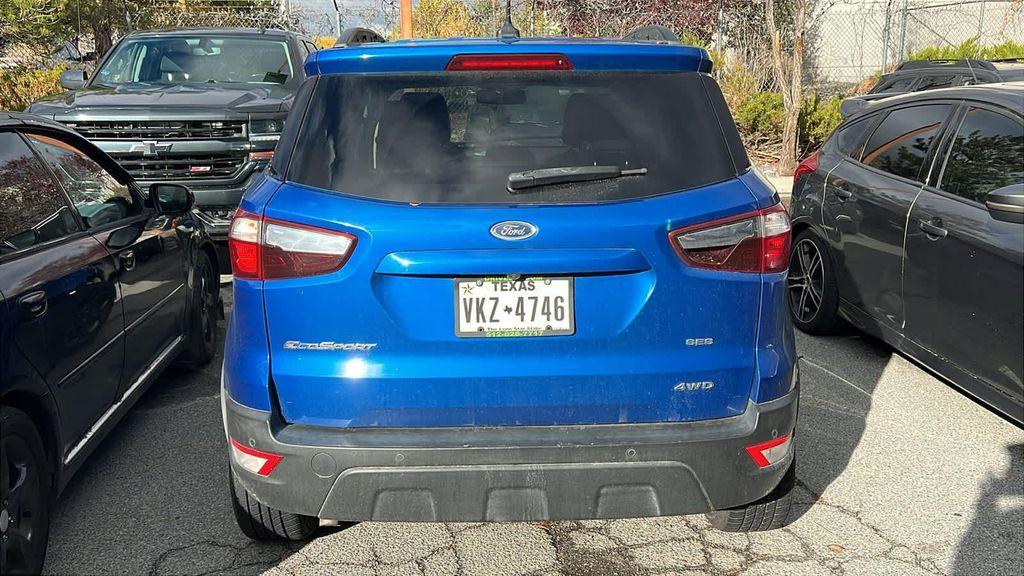 used 2018 Ford EcoSport car, priced at $9,999
