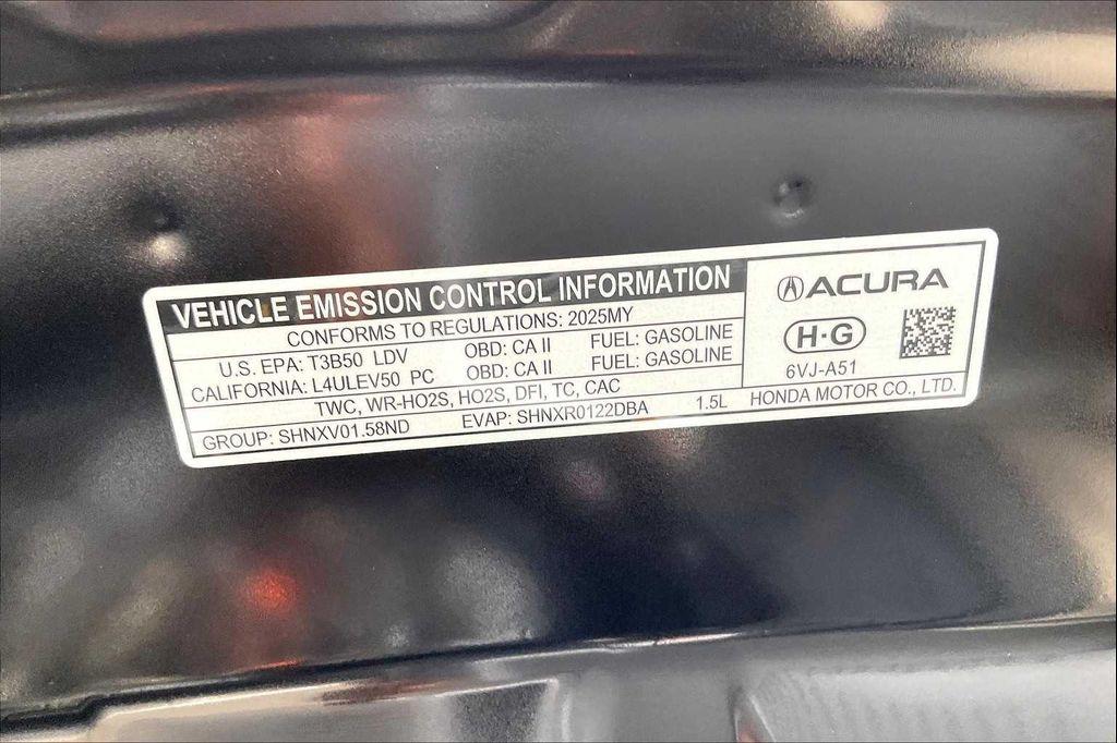 new 2025 Acura ADX car, priced at $41,350