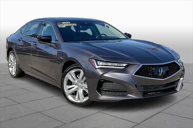 used 2022 Acura TLX car, priced at $28,392