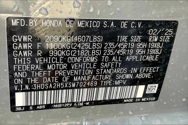 new 2025 Acura ADX car, priced at $41,950