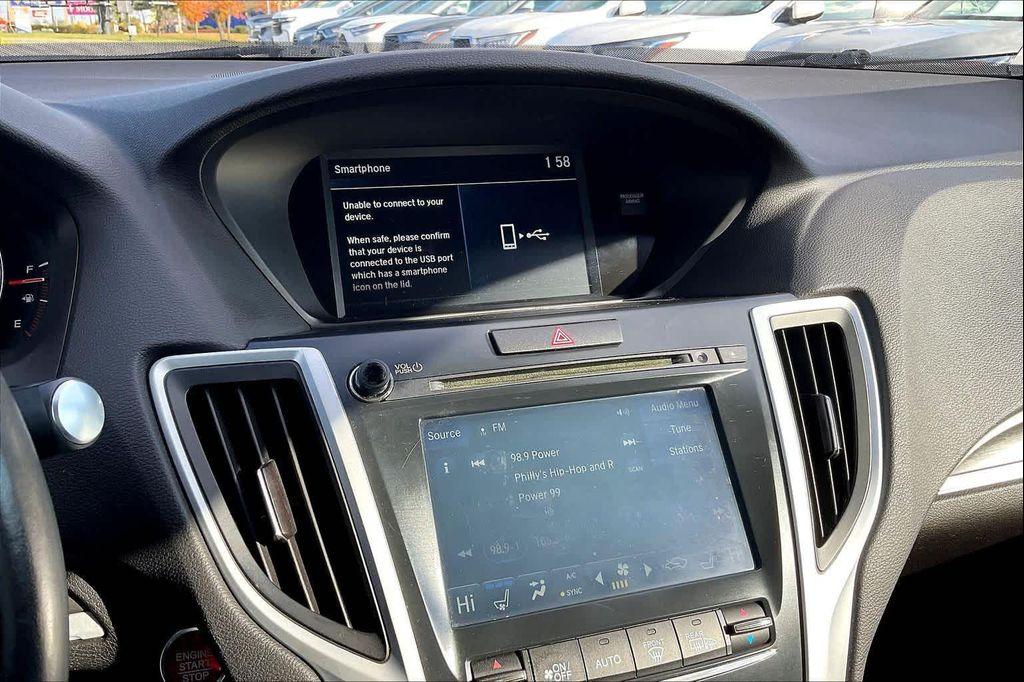 used 2019 Acura TLX car, priced at $20,987