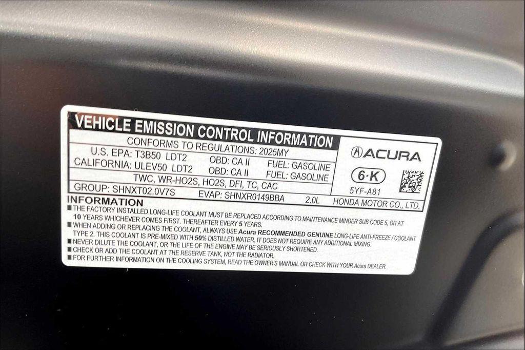 new 2025 Acura RDX car, priced at $46,650