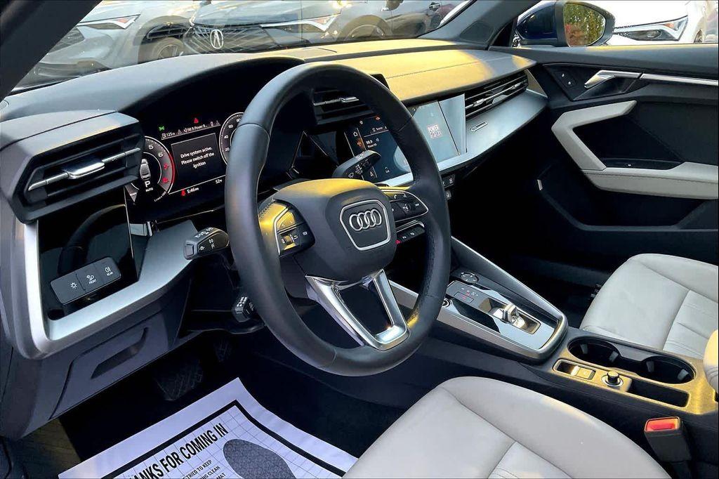 used 2022 Audi A3 car, priced at $24,587