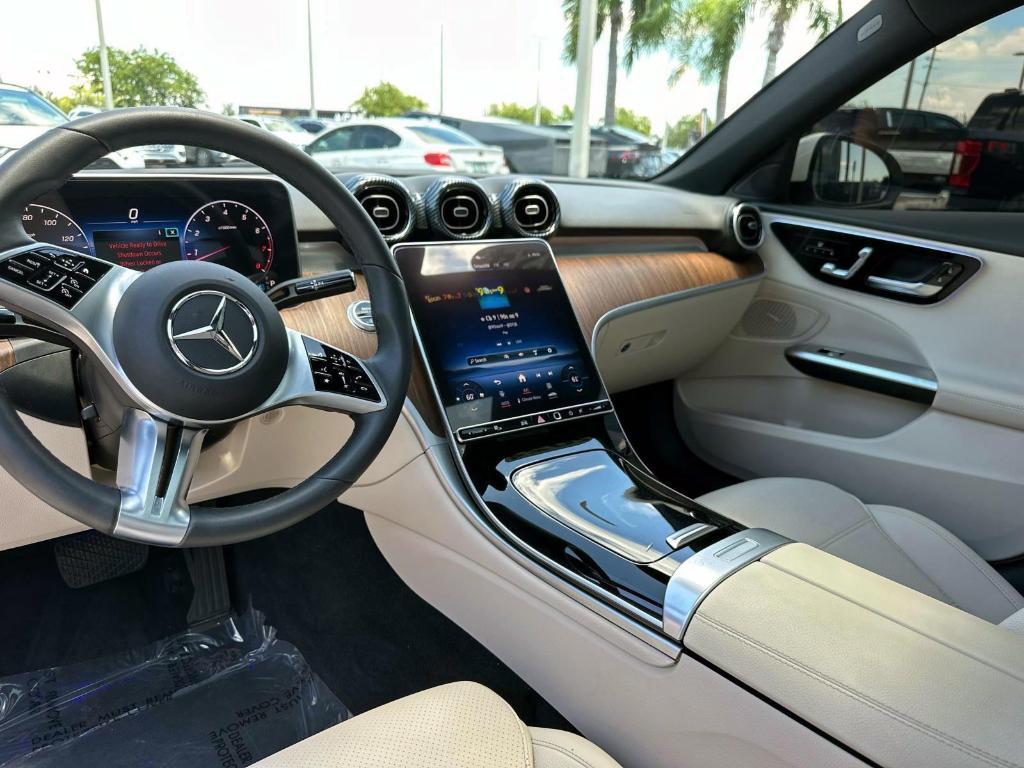 used 2024 Mercedes-Benz C-Class car, priced at $37,211