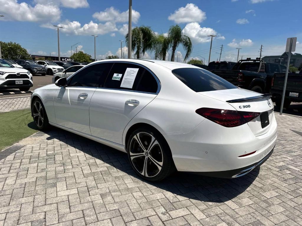 used 2024 Mercedes-Benz C-Class car, priced at $37,211