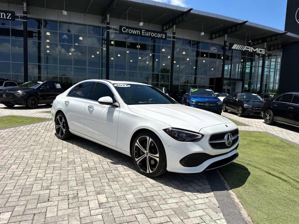 used 2024 Mercedes-Benz C-Class car, priced at $37,211