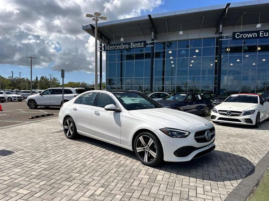 new 2025 Mercedes-Benz C-Class car, priced at $51,050