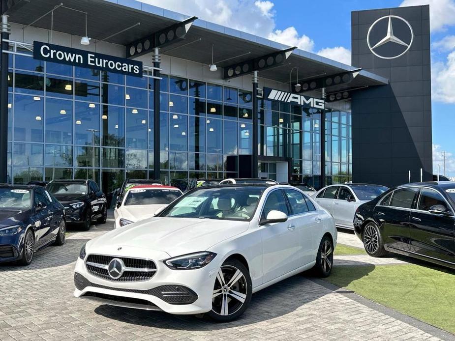 new 2025 Mercedes-Benz C-Class car, priced at $51,050