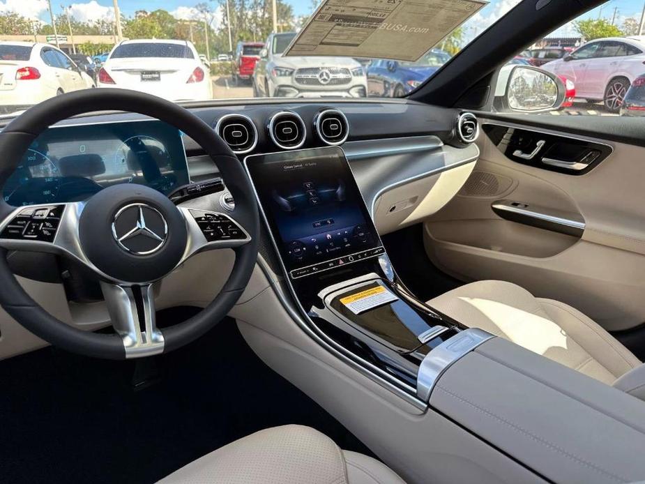 new 2025 Mercedes-Benz C-Class car, priced at $51,050