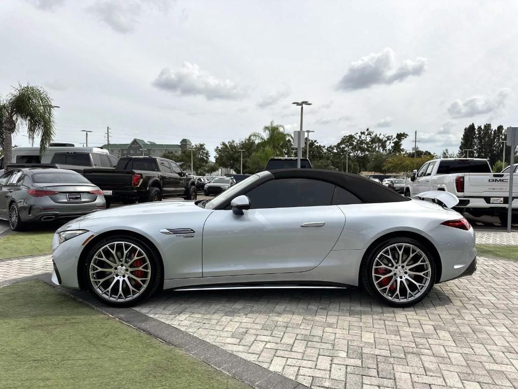 new 2026 Mercedes-Benz AMG SL 55 car, priced at $153,250