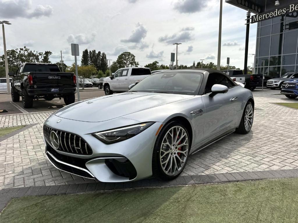 new 2026 Mercedes-Benz AMG SL 55 car, priced at $153,250