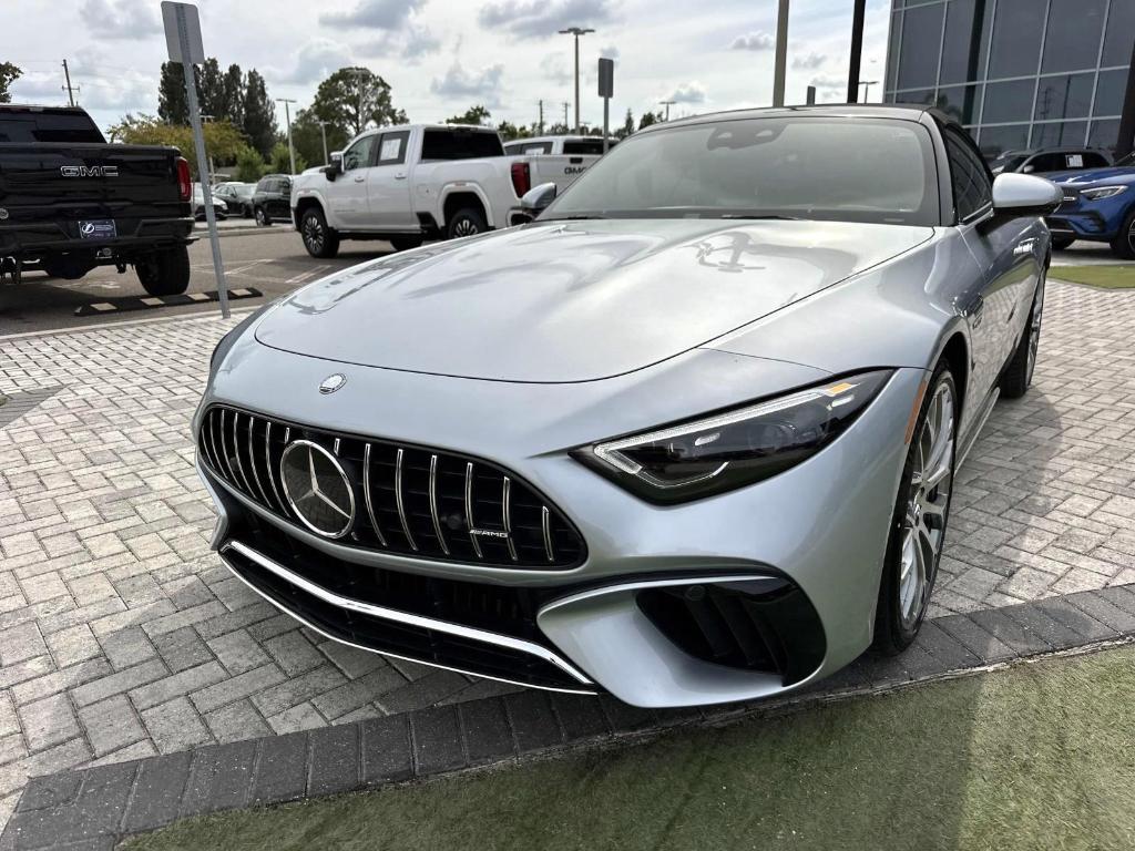 new 2026 Mercedes-Benz AMG SL 55 car, priced at $153,250