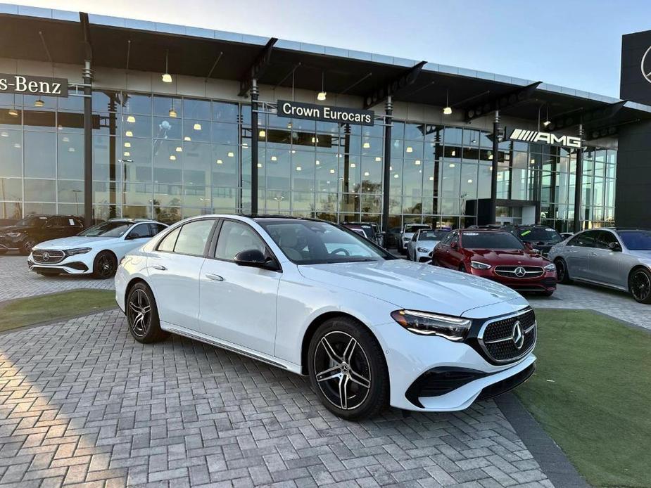 new 2025 Mercedes-Benz E-Class car, priced at $77,705