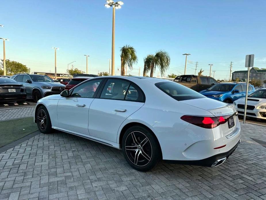 new 2025 Mercedes-Benz E-Class car, priced at $77,705