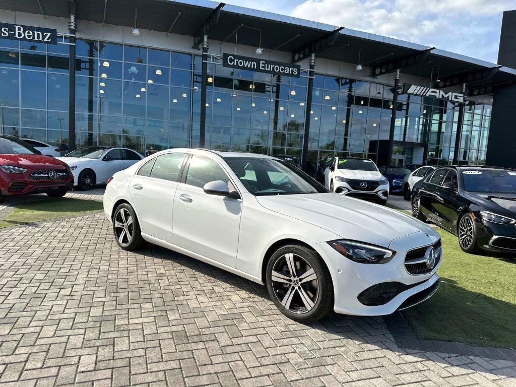 new 2025 Mercedes-Benz C-Class car, priced at $50,050