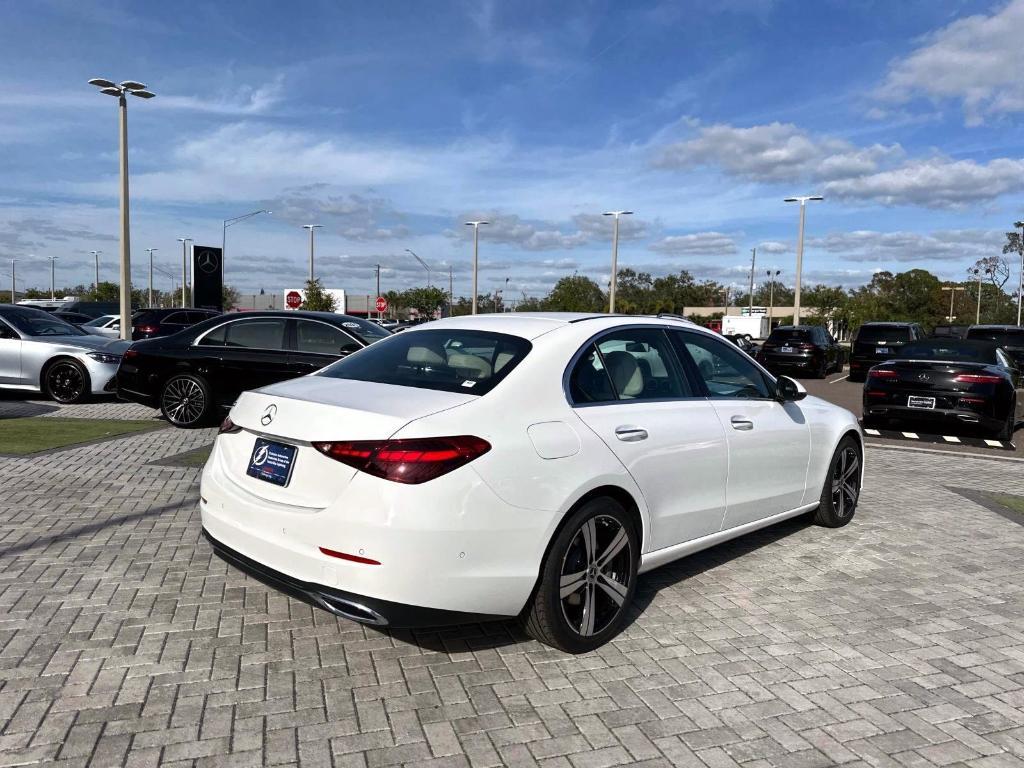 new 2025 Mercedes-Benz C-Class car, priced at $50,050