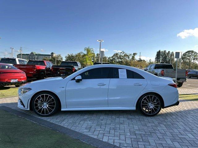 used 2021 Mercedes-Benz AMG CLA 35 car, priced at $31,747