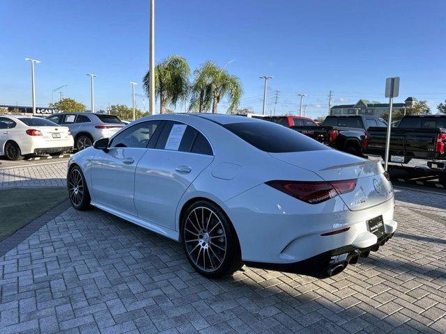 used 2021 Mercedes-Benz AMG CLA 35 car, priced at $31,747