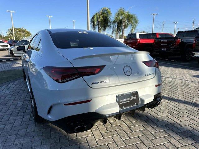 used 2021 Mercedes-Benz AMG CLA 35 car, priced at $31,747