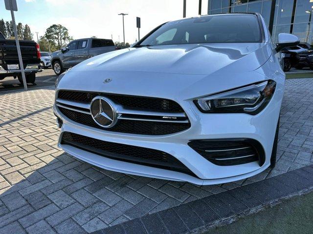 used 2021 Mercedes-Benz AMG CLA 35 car, priced at $31,747