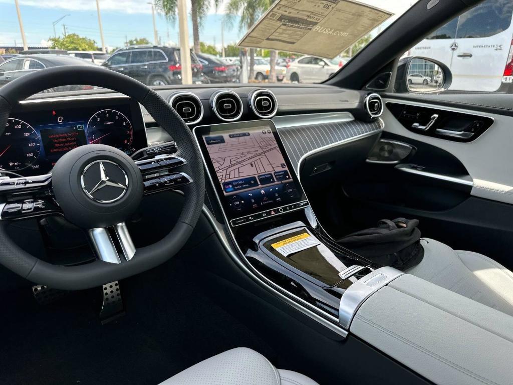 new 2024 Mercedes-Benz C-Class car, priced at $57,250