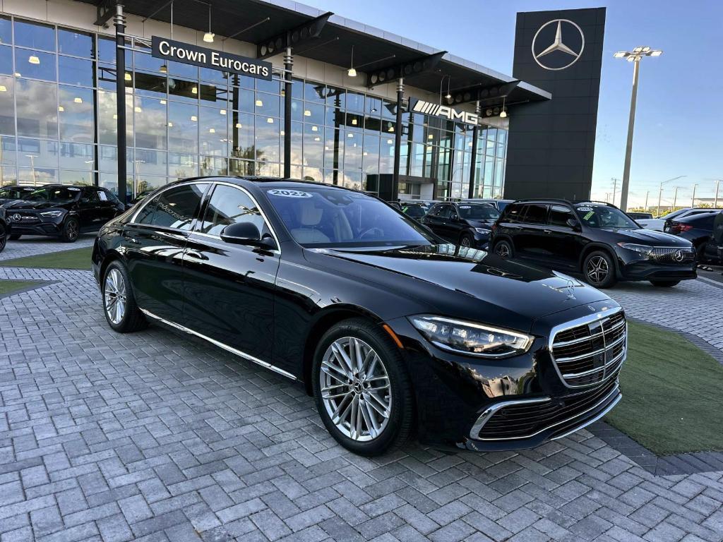 used 2022 Mercedes-Benz S-Class car, priced at $81,761