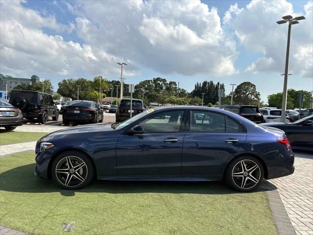 new 2024 Mercedes-Benz C-Class car, priced at $54,335