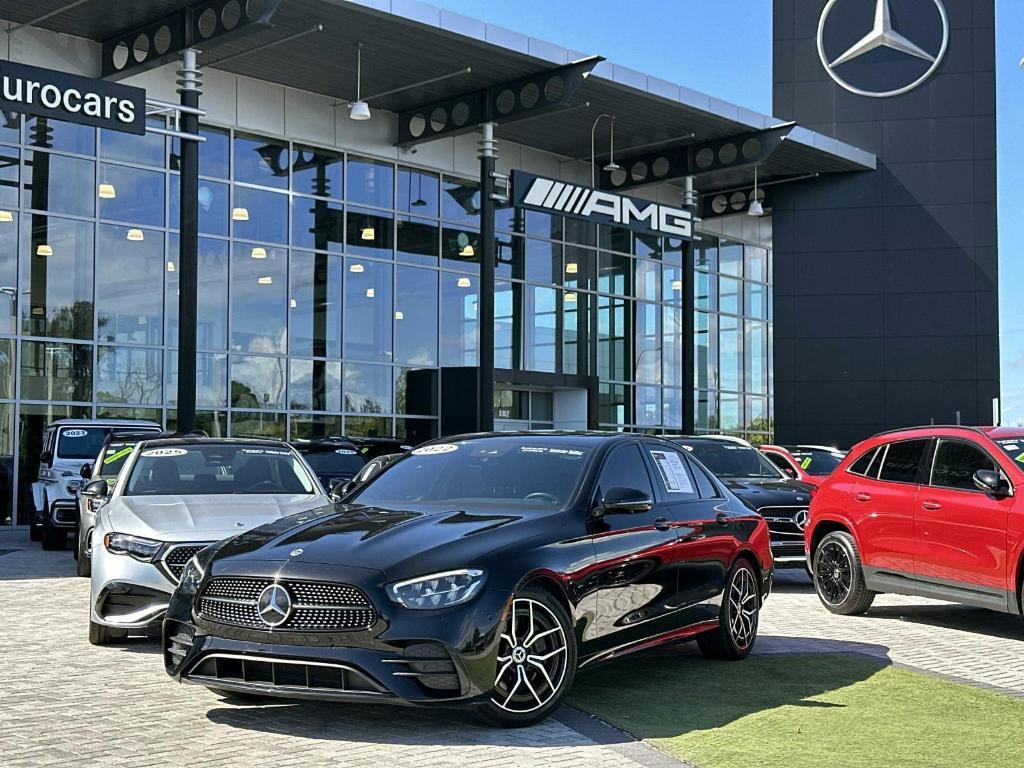used 2022 Mercedes-Benz E-Class car, priced at $41,156