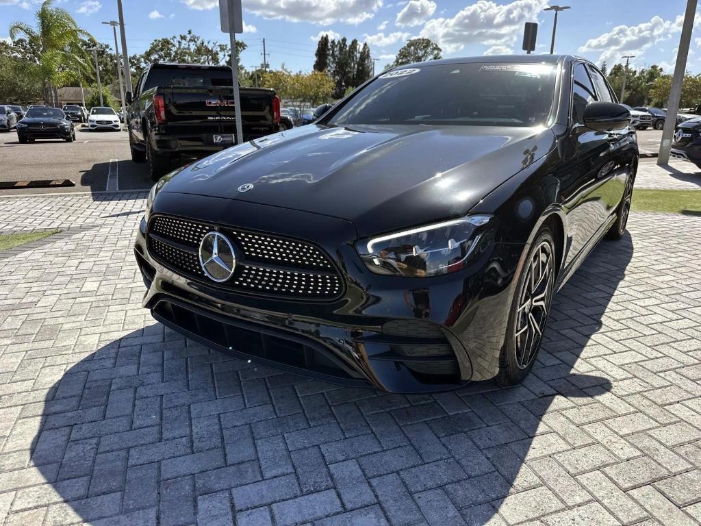 used 2022 Mercedes-Benz E-Class car, priced at $41,156