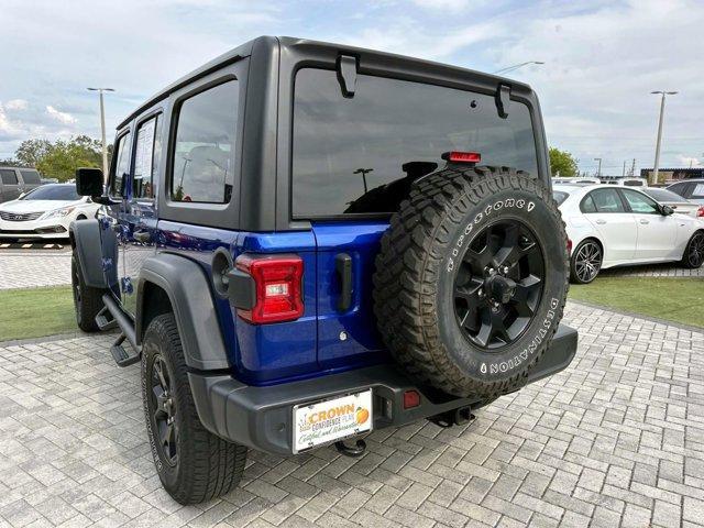 used 2020 Jeep Wrangler Unlimited car, priced at $29,988