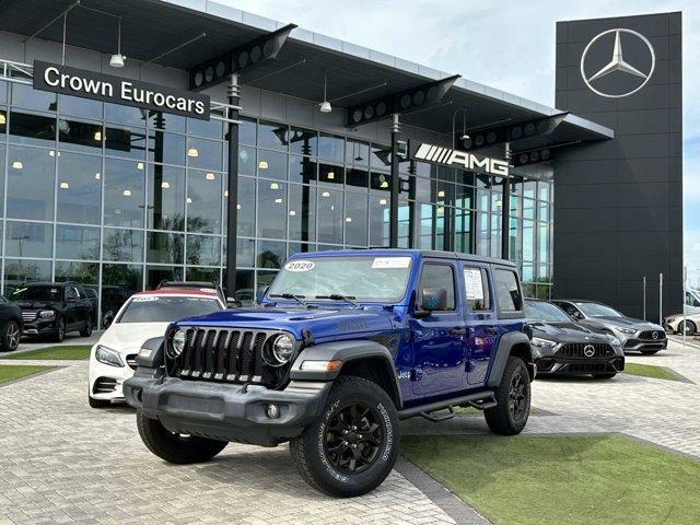 used 2020 Jeep Wrangler Unlimited car, priced at $30,988