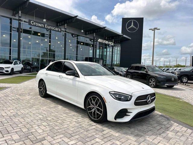 used 2021 Mercedes-Benz E-Class car, priced at $34,985
