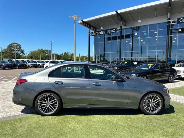 new 2024 Mercedes-Benz AMG C 43 car, priced at $75,505