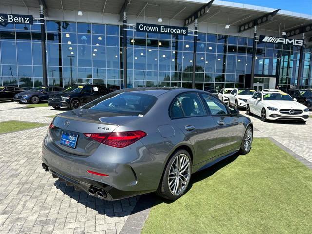 new 2024 Mercedes-Benz AMG C 43 car, priced at $75,505