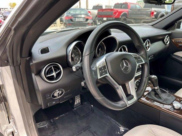 used 2015 Mercedes-Benz SLK-Class car, priced at $27,990