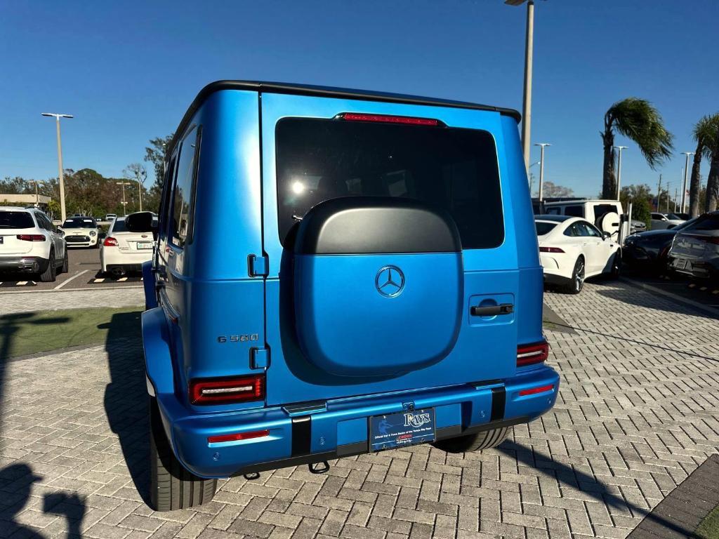 new 2025 Mercedes-Benz G-Class car, priced at $188,120
