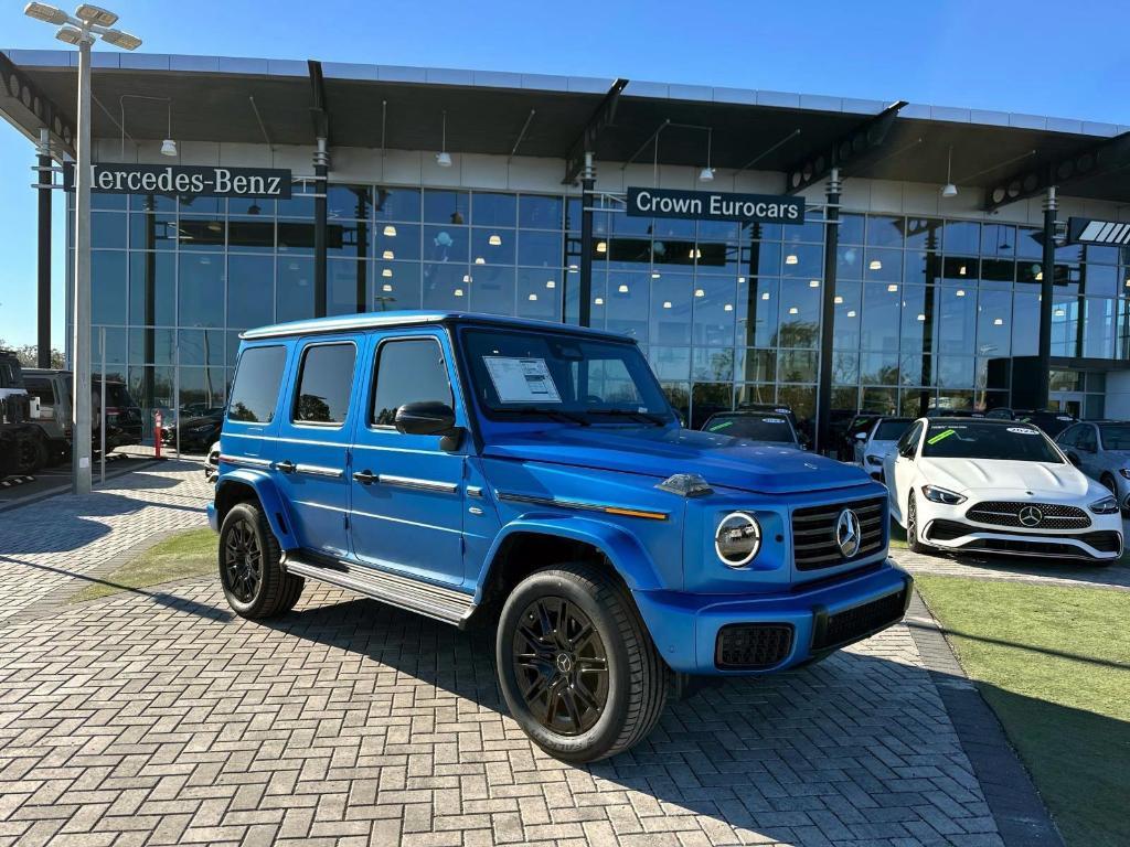 new 2025 Mercedes-Benz G-Class car, priced at $188,120