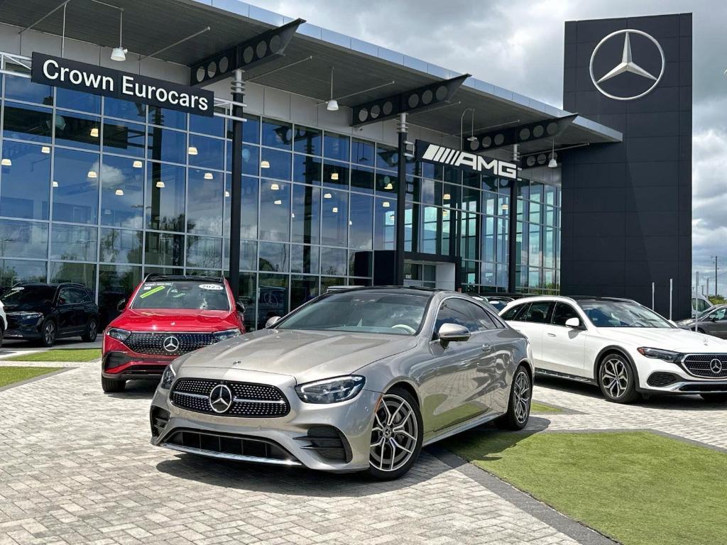 used 2021 Mercedes-Benz E-Class car, priced at $44,850