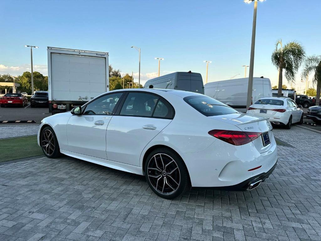 new 2024 Mercedes-Benz C-Class car, priced at $59,515