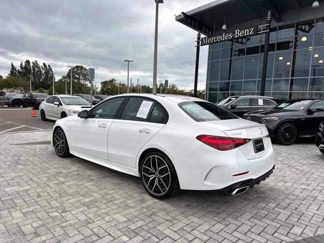 used 2024 Mercedes-Benz C-Class car, priced at $47,412