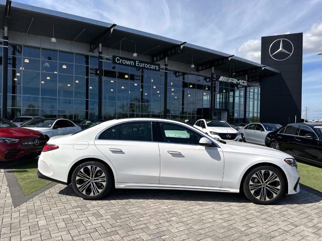 new 2025 Mercedes-Benz E-Class car, priced at $67,665