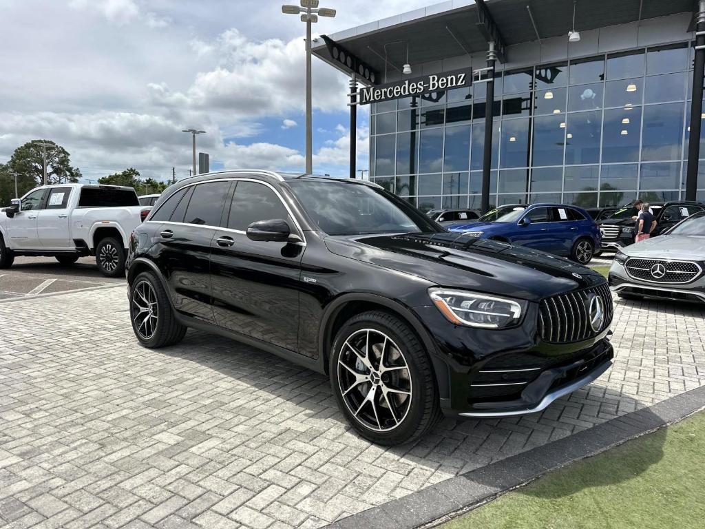 used 2022 Mercedes-Benz AMG GLC 43 car, priced at $42,328