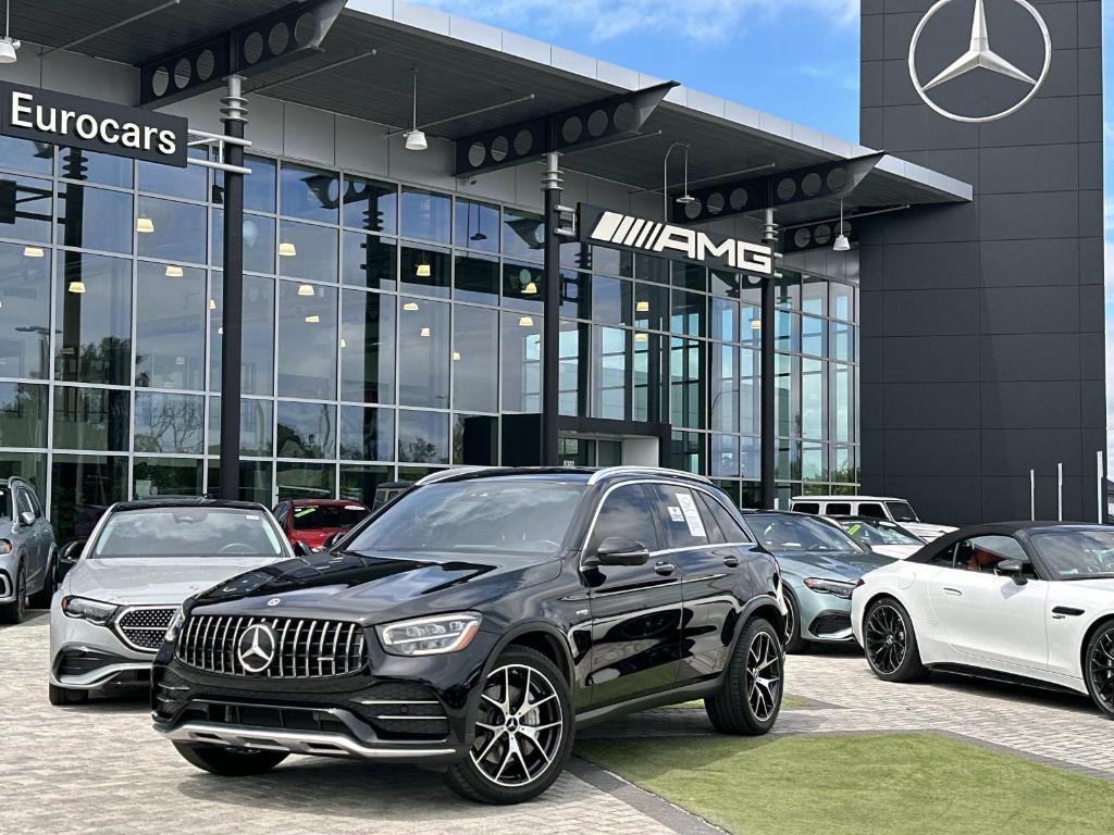 used 2022 Mercedes-Benz AMG GLC 43 car, priced at $42,328