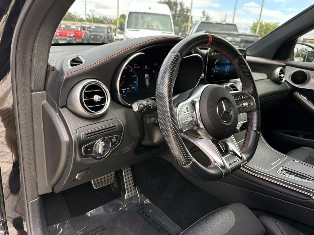 used 2022 Mercedes-Benz AMG GLC 43 car, priced at $42,328