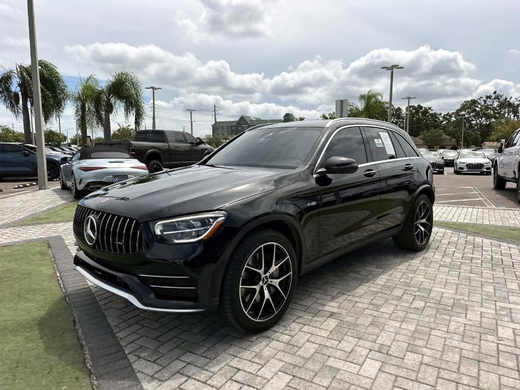used 2022 Mercedes-Benz AMG GLC 43 car, priced at $42,328
